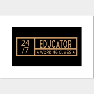 Educator Job Tittle Posters and Art